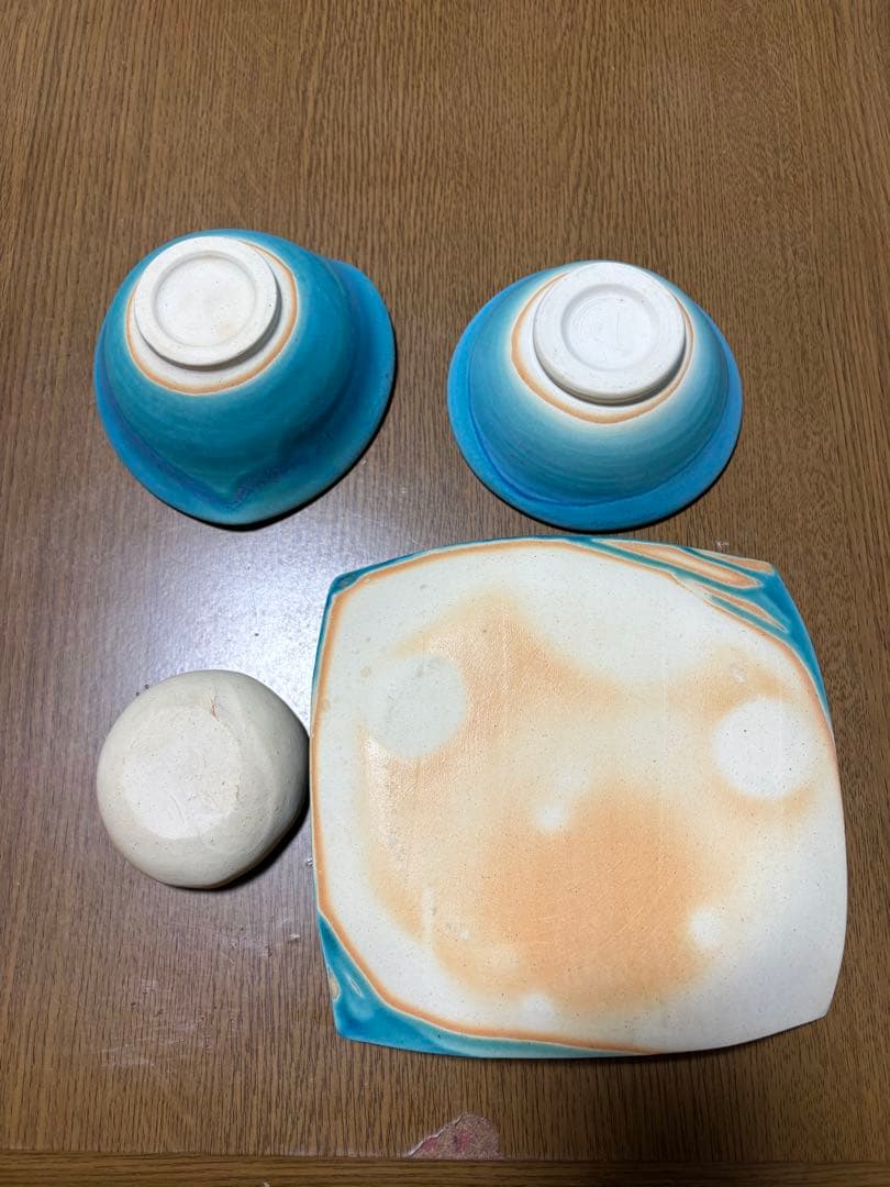 うるま陶器　4点セット