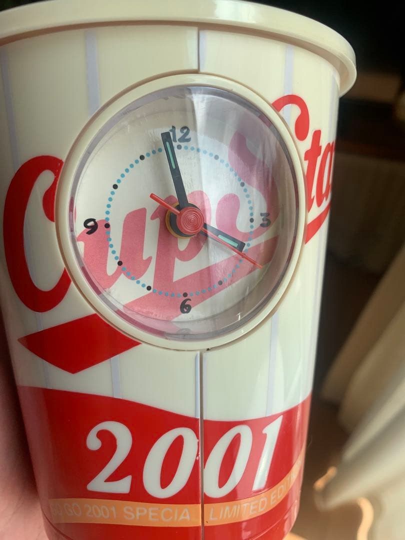 CupStar 2001 カップ型置時計　郷ひろみフィギュアと音声