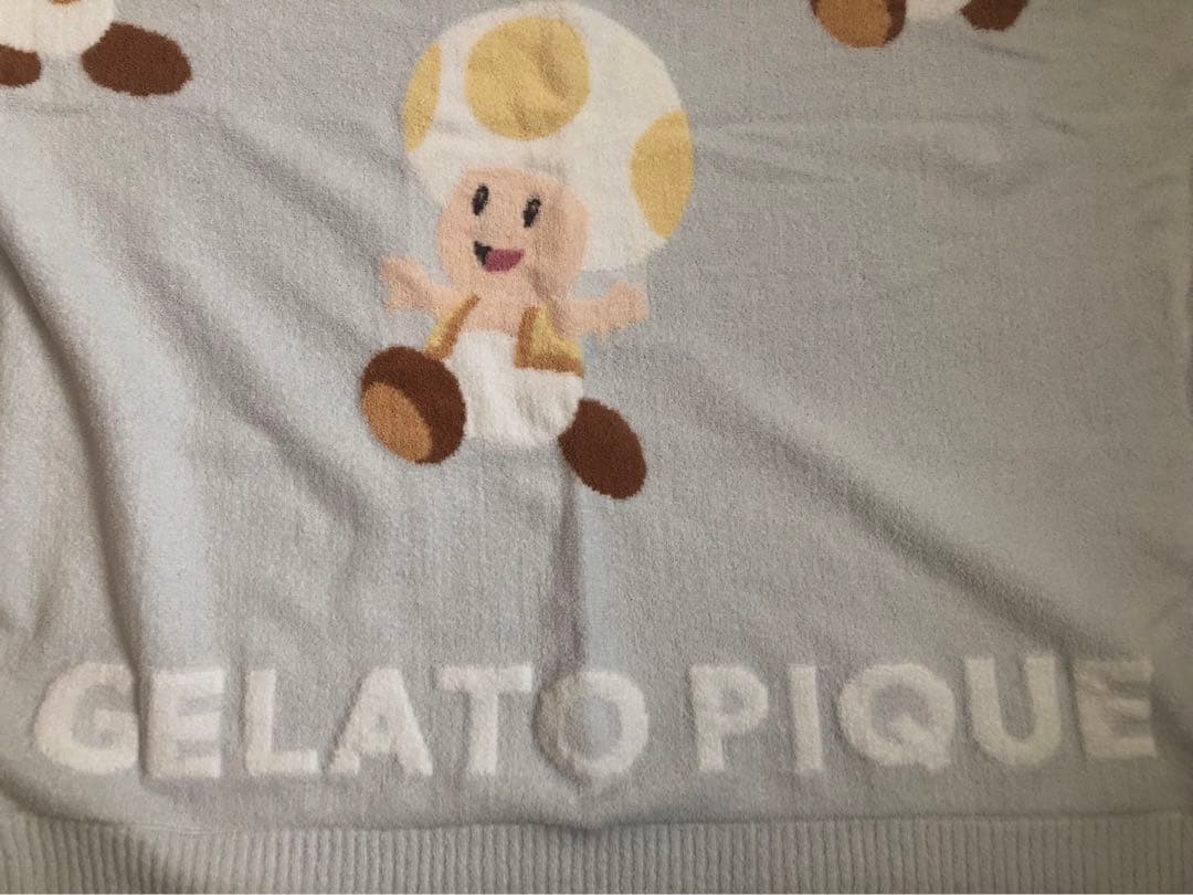 ★ジェラートピケ★マリオコラボ★新品ピノキオ&ヨッシーブランケット