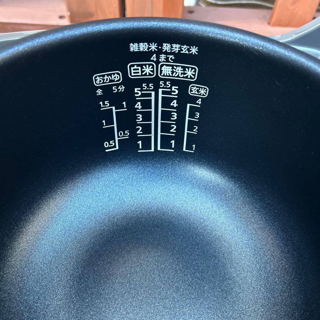 ジャー炊飯器　SHARP KS-S10J-S シルバー系