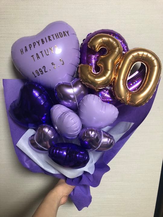 生誕祭 オーダー　推しバルーン　バルーンブーケ　誕生日