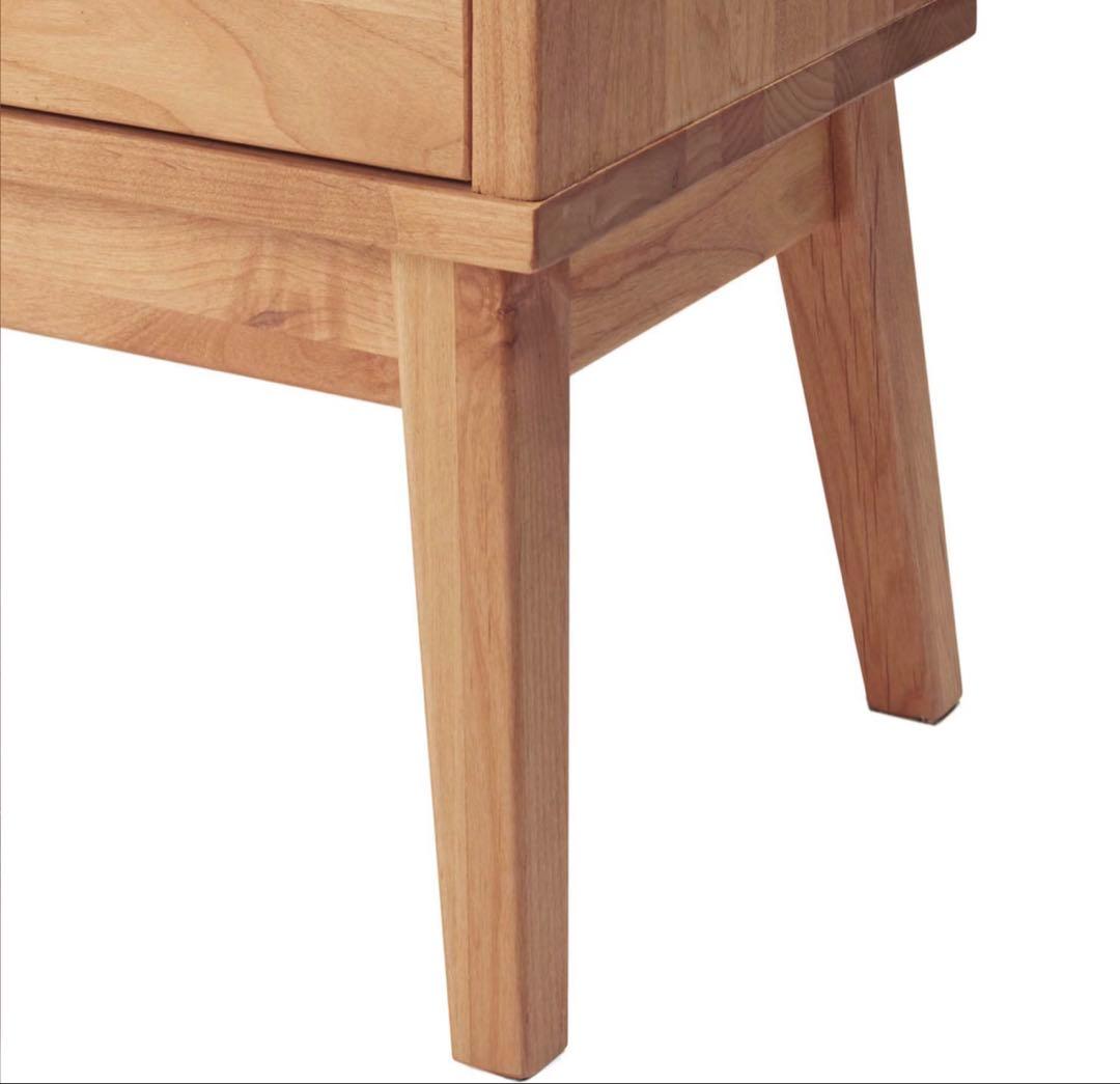 【新品同様_美品】アルダー材 天然木 自然素材チェスト