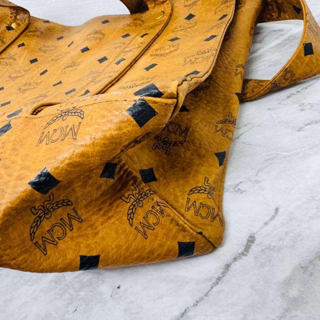 ✨MCM✨エムシーエム✨ヴィセトス柄ブラウン✨ヴィンテージ✨ショルダーバッグ✨