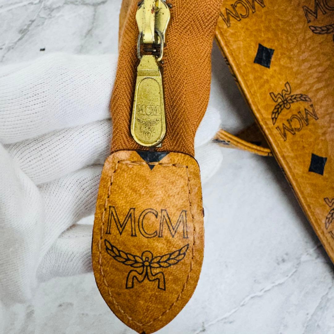 ✨MCM✨エムシーエム✨ヴィセトス柄ブラウン✨ヴィンテージ✨ショルダーバッグ✨