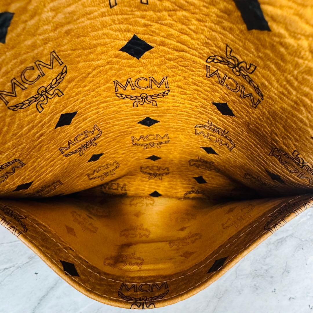 ✨MCM✨エムシーエム✨ヴィセトス柄ブラウン✨ヴィンテージ✨ショルダーバッグ✨