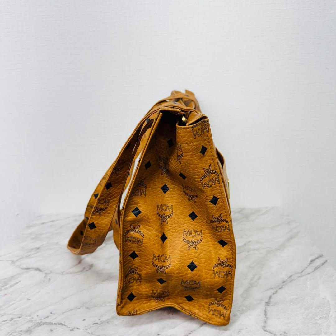 ✨MCM✨エムシーエム✨ヴィセトス柄ブラウン✨ヴィンテージ✨ショルダーバッグ✨