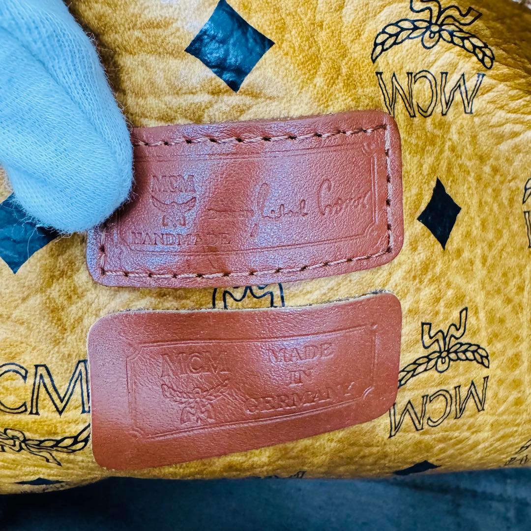 ✨MCM✨エムシーエム✨ヴィセトス柄ブラウン✨ヴィンテージ✨ショルダーバッグ✨