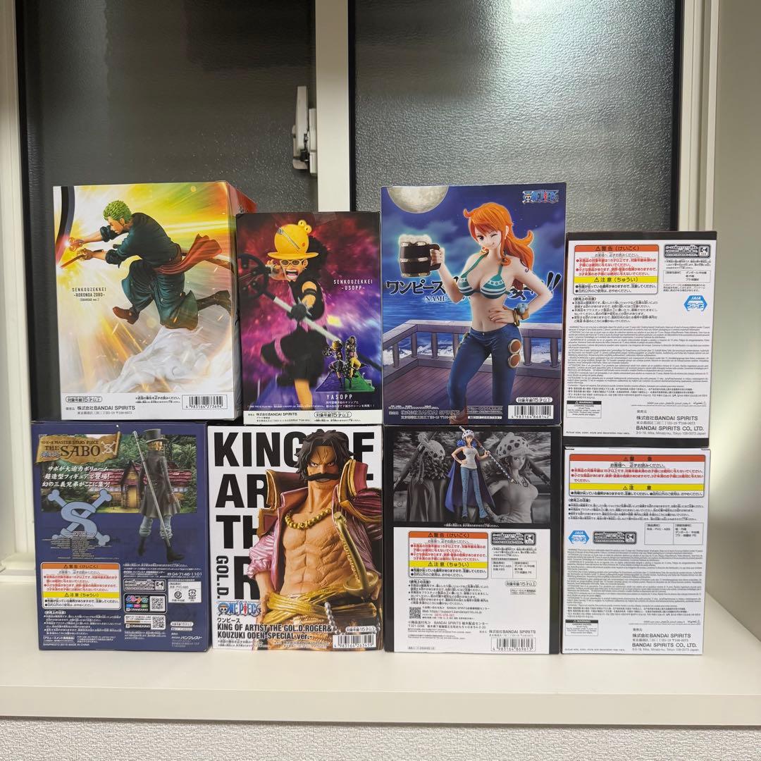 【新品未開封】ワンピース　フィギュア　8体セット
