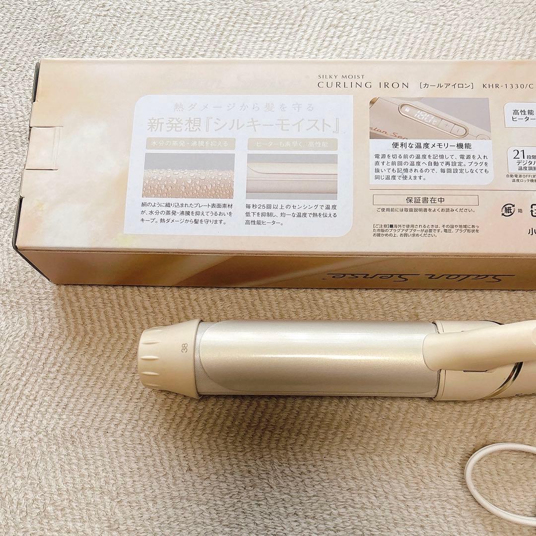 美品コイズミサロンセンス38mmSILKY MOIST CURLING IRON