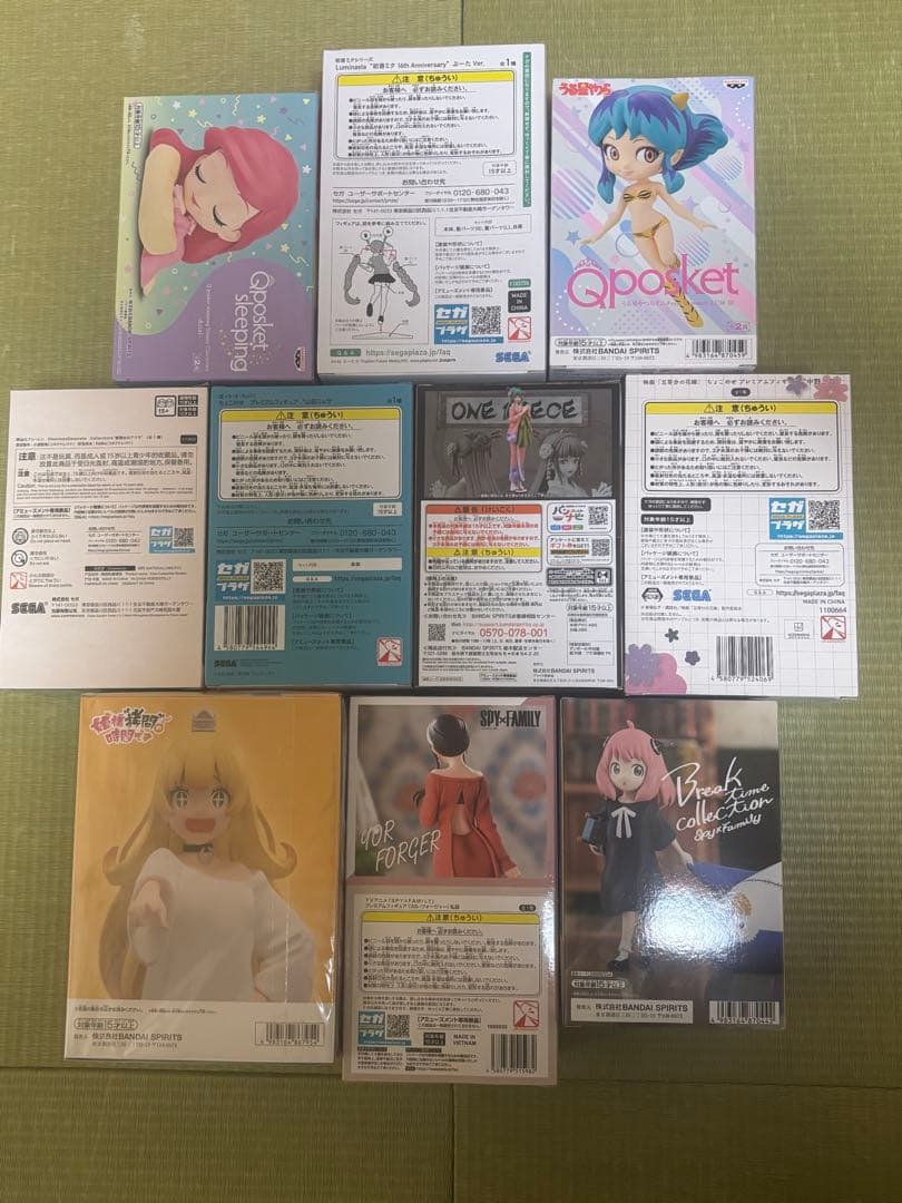 【匿名配送】美少女キャラクター、フィギュアコレクション、10点セット、まとめ売り