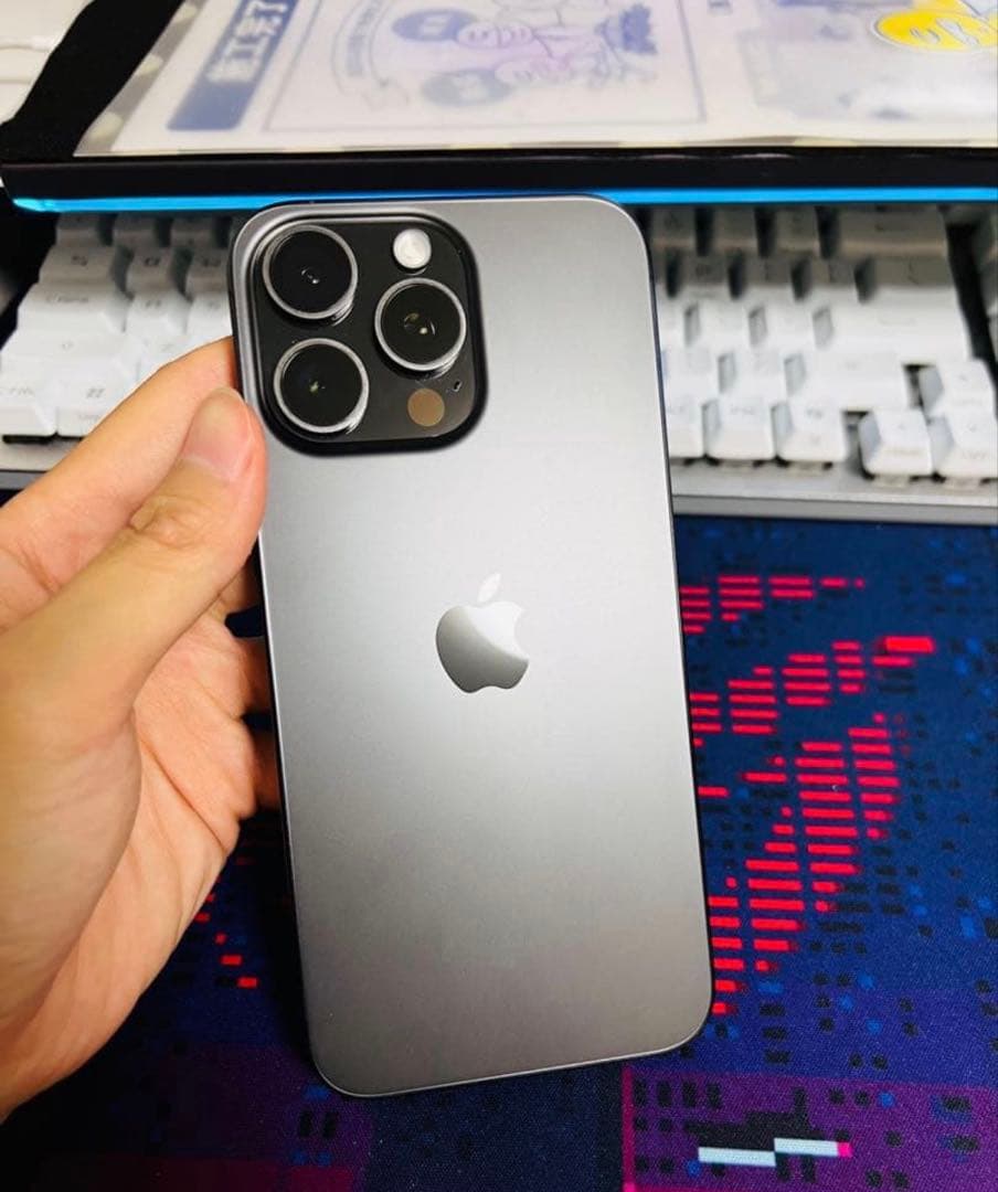 極美品iPhone15Promax 256G/US/100%/物理SIM