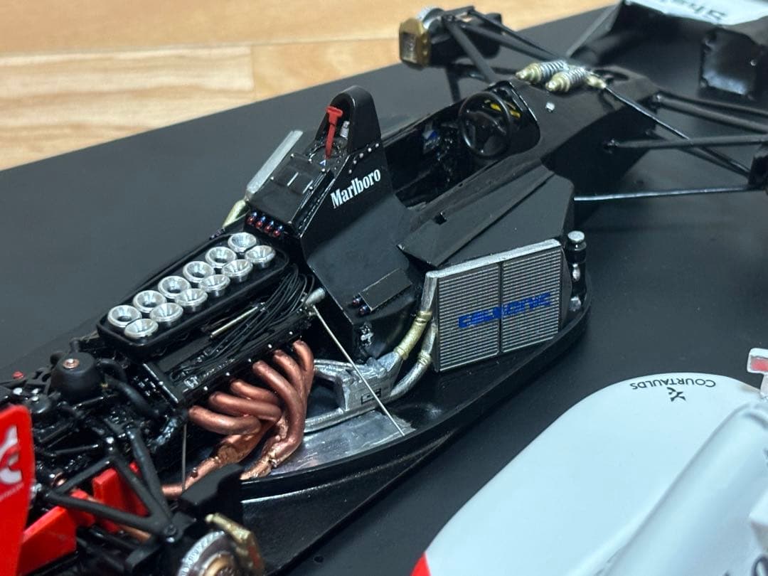 モデルファクトリーヒロ 1/20 マクラーレンホンダMP4/6 日本GP 完成品