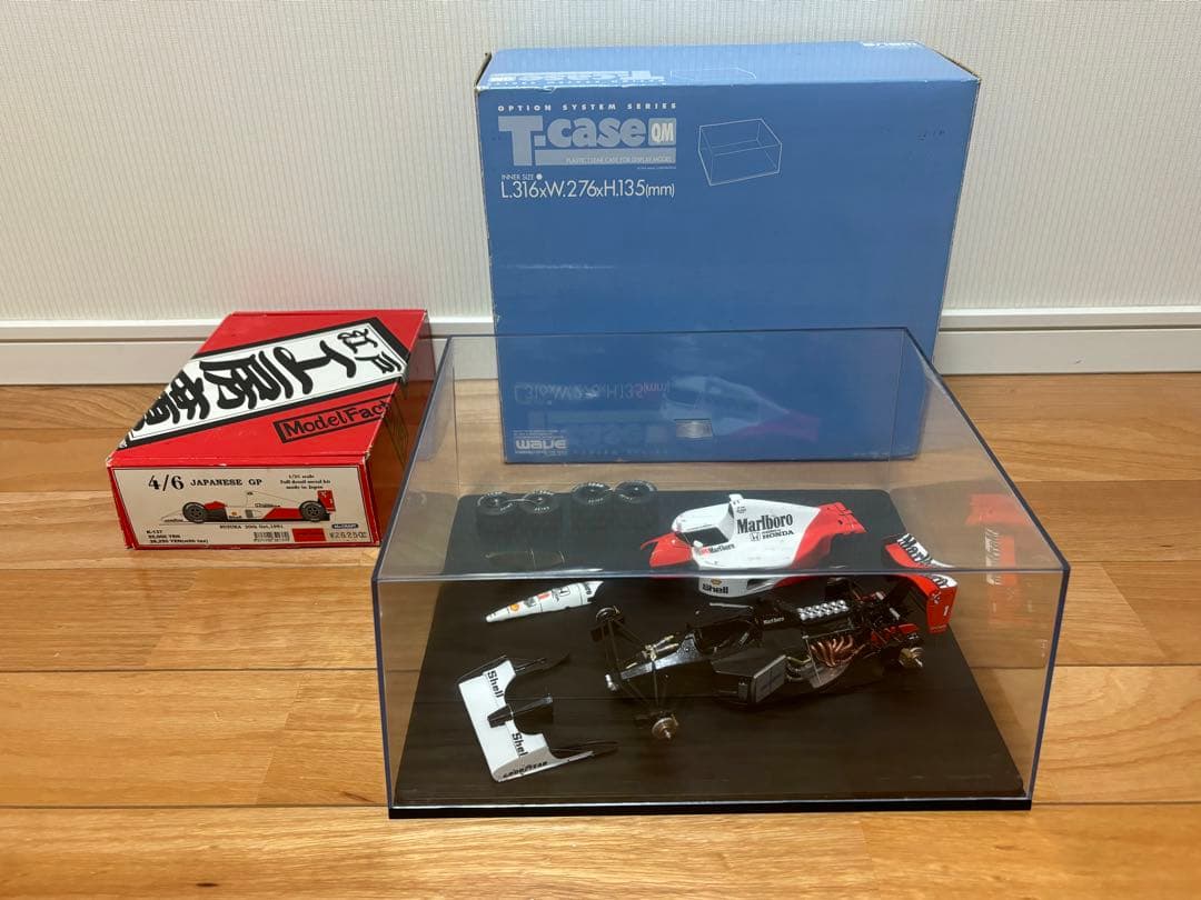 モデルファクトリーヒロ 1/20 マクラーレンホンダMP4/6 日本GP 完成品
