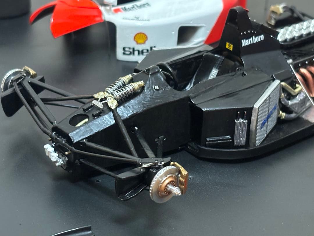 モデルファクトリーヒロ 1/20 マクラーレンホンダMP4/6 日本GP 完成品