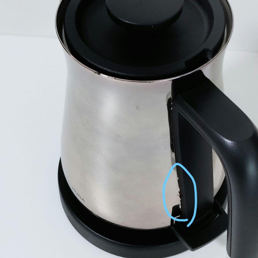 【廃盤品】BALMUDA　バルミューダ　電気ケトル　KO2A-CR　3385