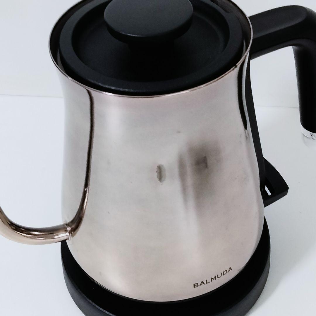 【廃盤品】BALMUDA　バルミューダ　電気ケトル　KO2A-CR　3385