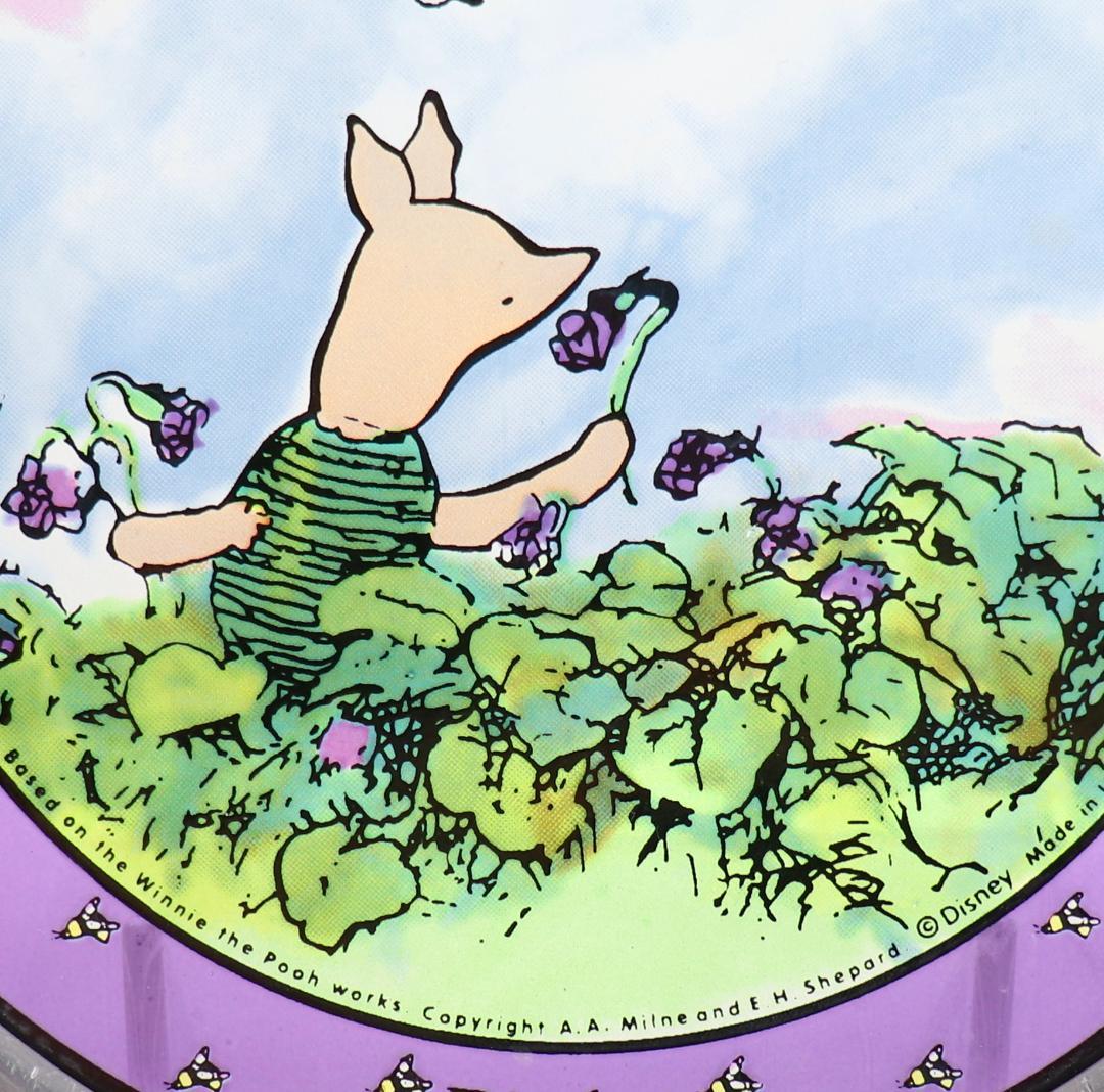 くまのプーさん ピグレット ディズニー公式ヴィンテージステンドグラス シェパード