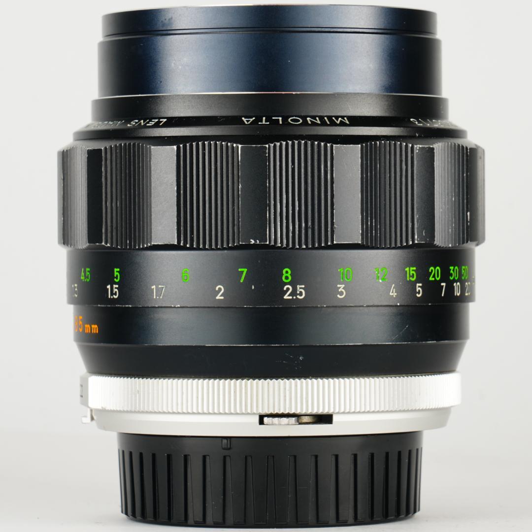 【整備＆テスト済】ミノルタ MC-ROKKOR PF 85mm F1.7 713
