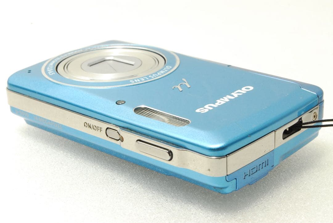 OLYMPUS μ-5010❤️スマホ転送 オリンパス ブルー コンパクト カメラ