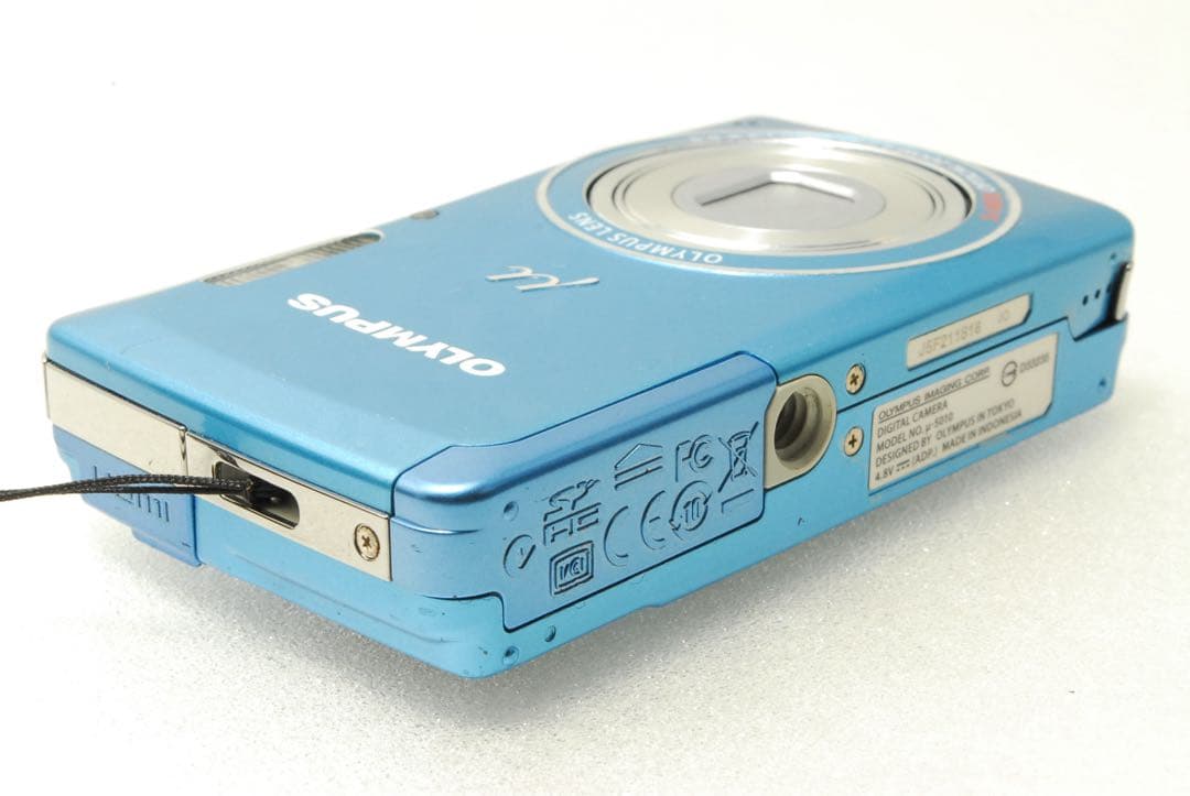 OLYMPUS μ-5010❤️スマホ転送 オリンパス ブルー コンパクト カメラ