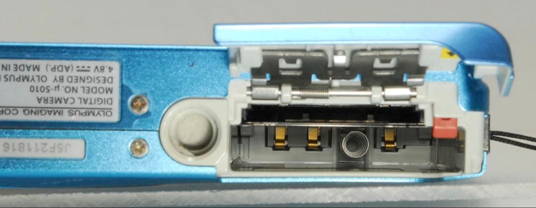 OLYMPUS μ-5010❤️スマホ転送 オリンパス ブルー コンパクト カメラ