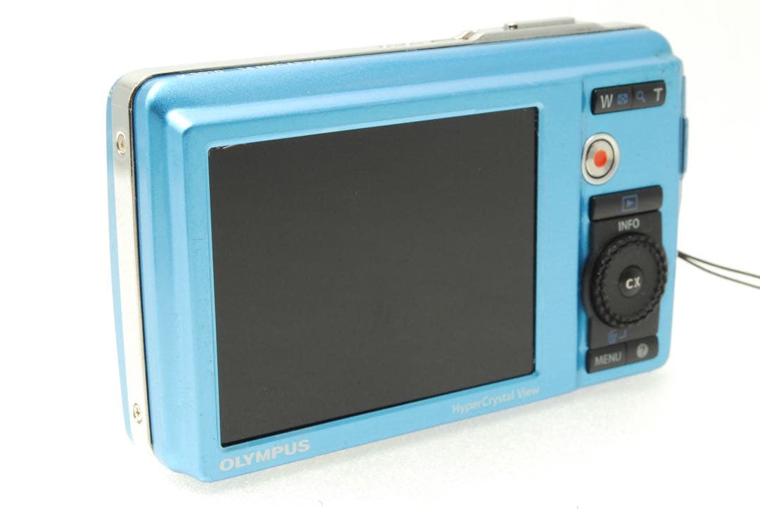 OLYMPUS μ-5010❤️スマホ転送 オリンパス ブルー コンパクト カメラ