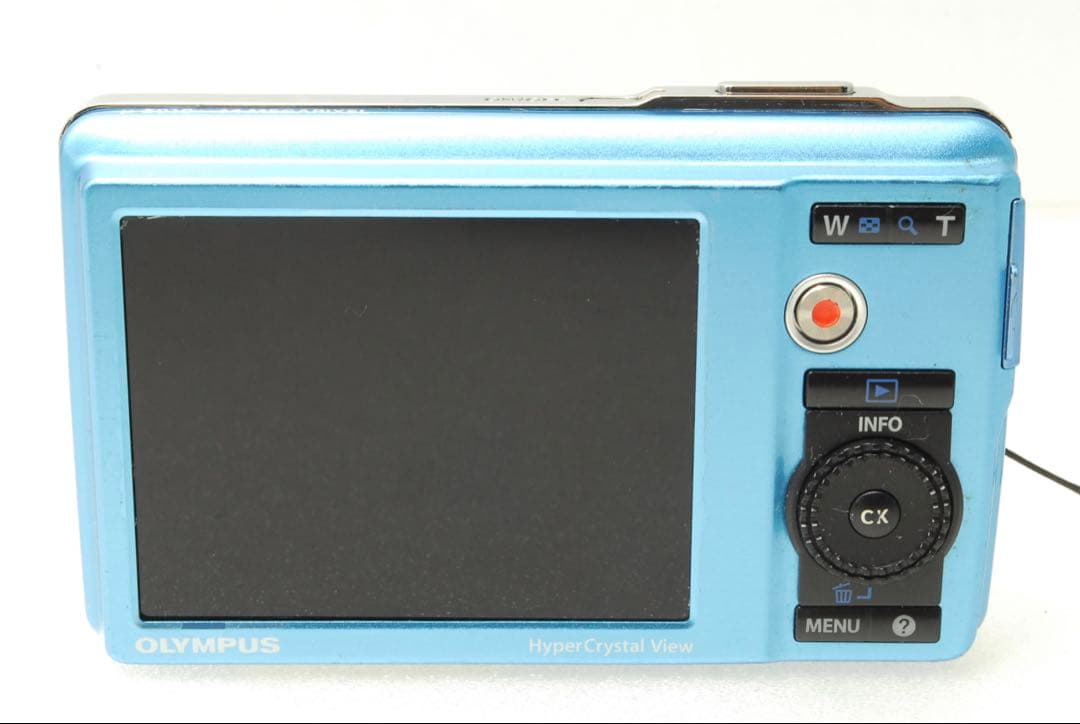 OLYMPUS μ-5010❤️スマホ転送 オリンパス ブルー コンパクト カメラ