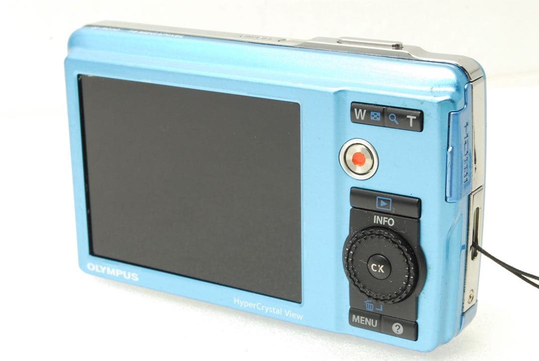 OLYMPUS μ-5010❤️スマホ転送 オリンパス ブルー コンパクト カメラ