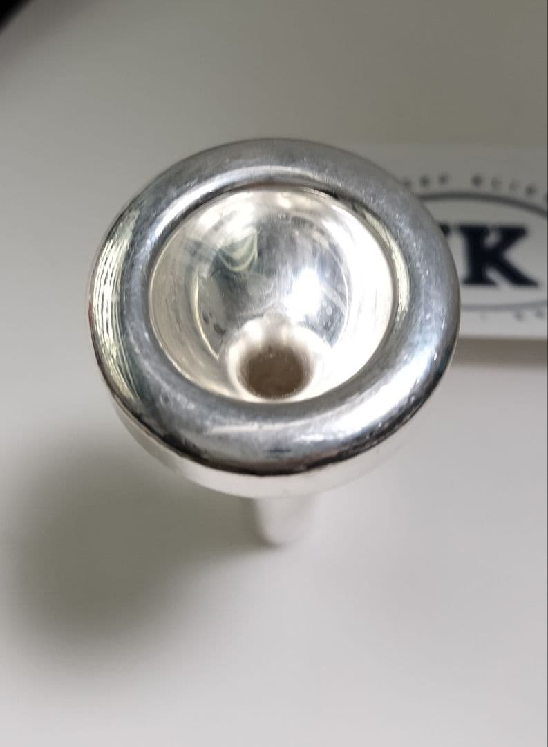 JK（ヨットカー） トロンボーンマウスピース 銀メッキ