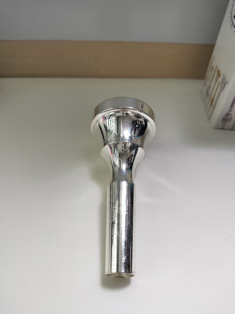 JK（ヨットカー） トロンボーンマウスピース 銀メッキ