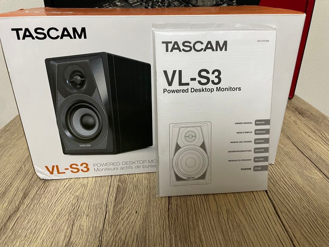 TASCAM VL-S3スピーカー