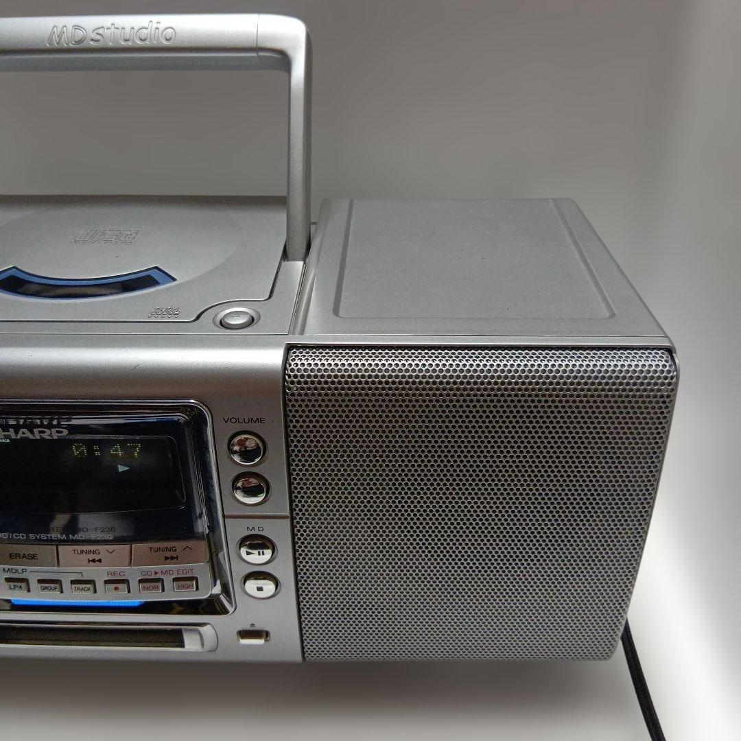 SHARP MD-F230 ポータブルMDプレーヤー美品