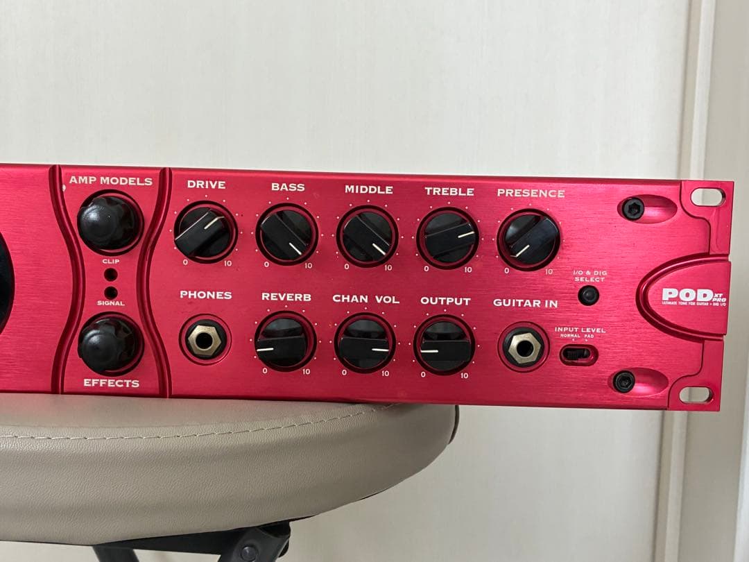 アンプシュミレーター LINE6 POD XT PRO 非純正ソフトケース付属