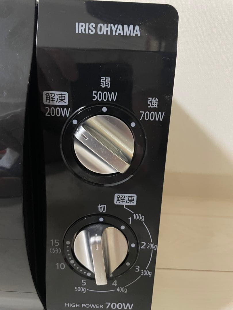 【美品】アイリスオーヤマ　電子レンジ PMB-F185-6-B 60Hz 西日本