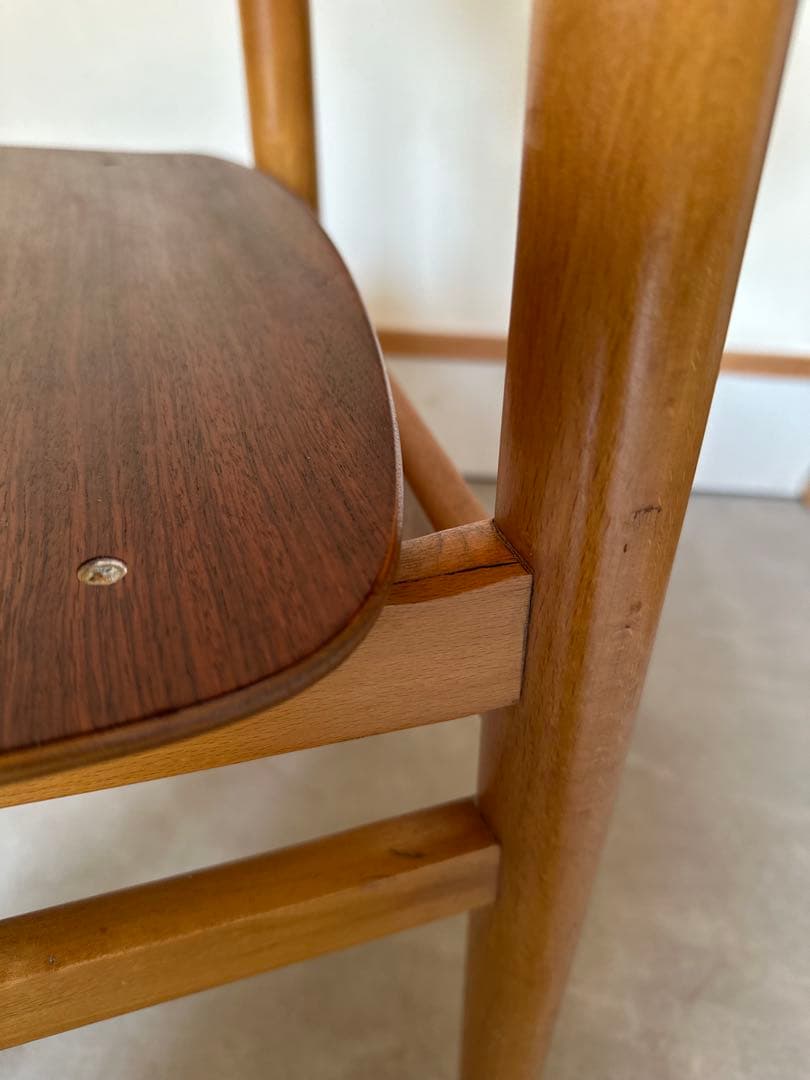 GETMA スクールチェア ヴィンテージ　デンマーク検)モーエンセン　ウェグナー