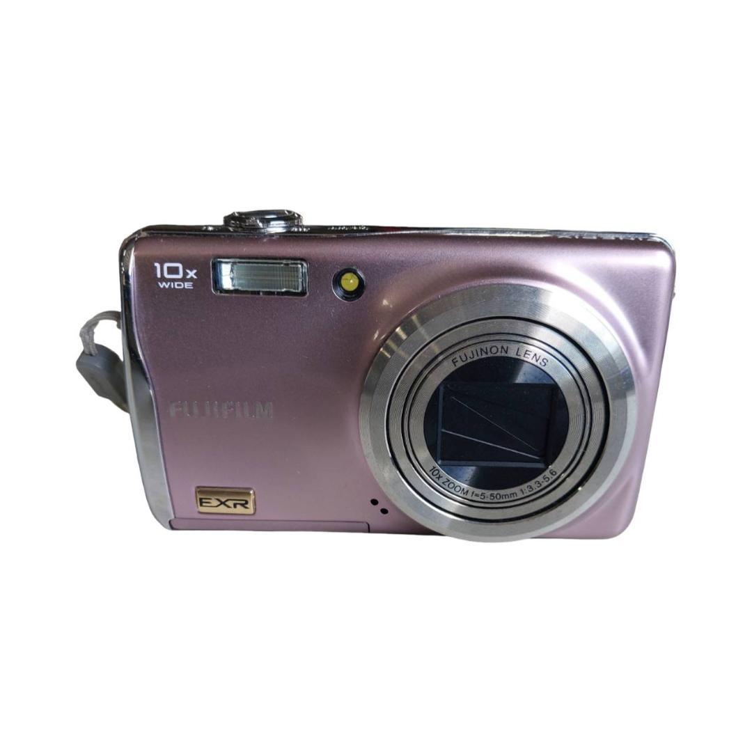 FUJIFILM フジフィルム デジタルカメラ F80EXR ピンク カメラ