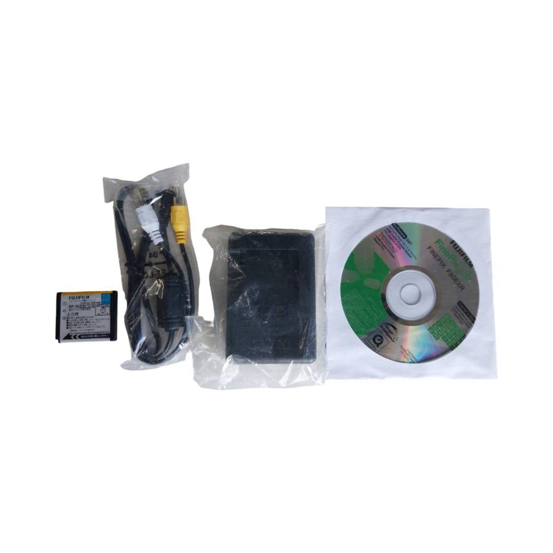 FUJIFILM フジフィルム デジタルカメラ F80EXR ピンク カメラ