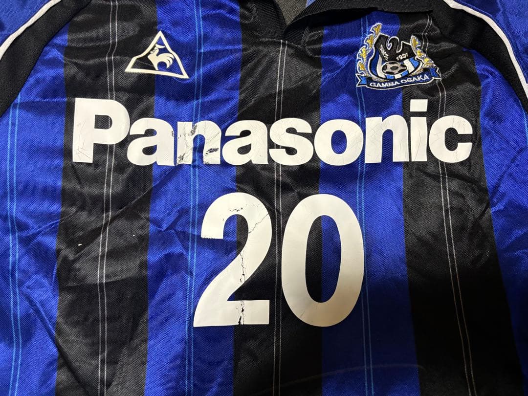 宮本恒靖　ガンバ大阪サイン入りレプリカユニフォーム