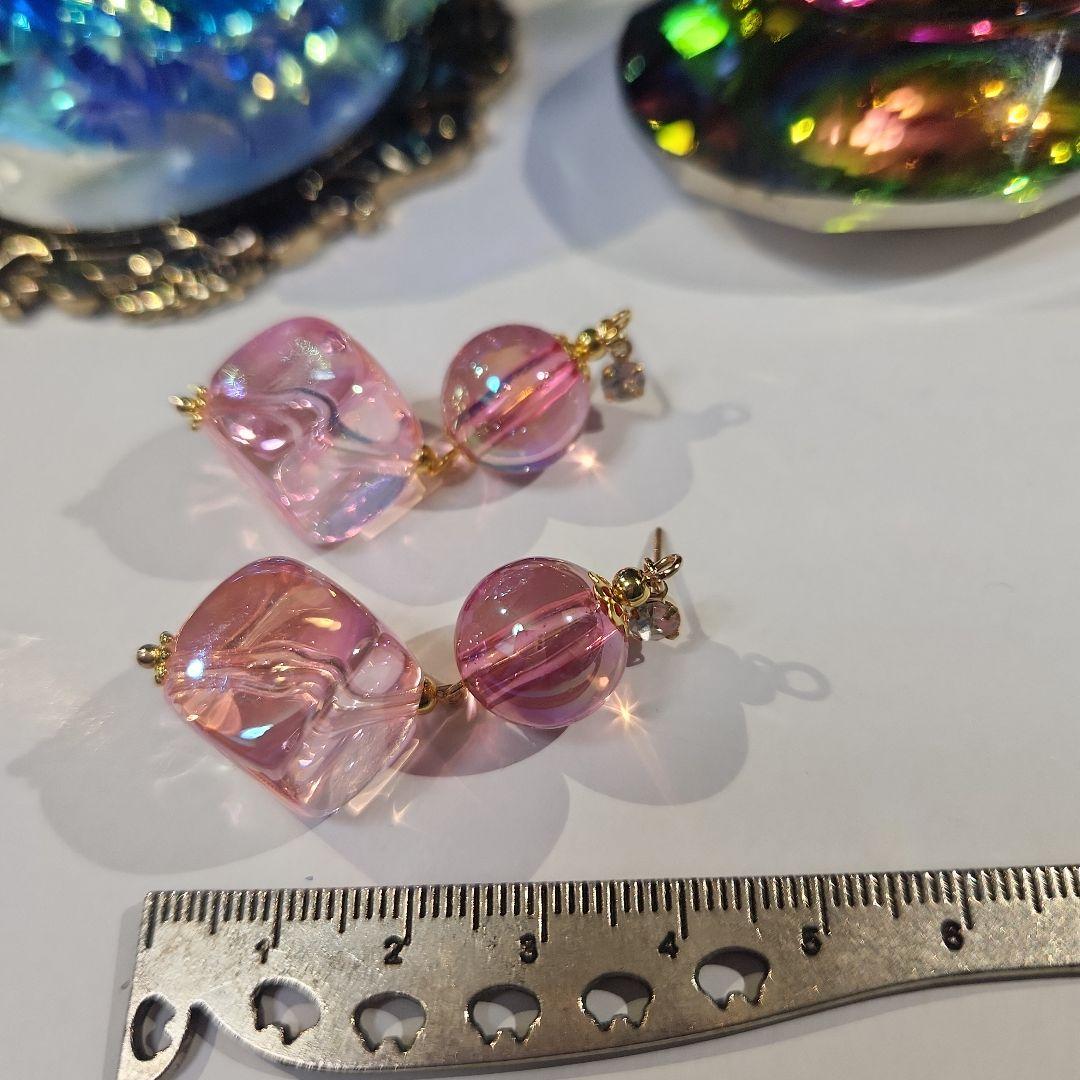 ハンドメイドピアス3289