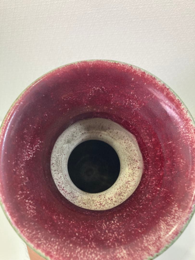 【ヴィンテージ】陶器花瓶　イタリア製