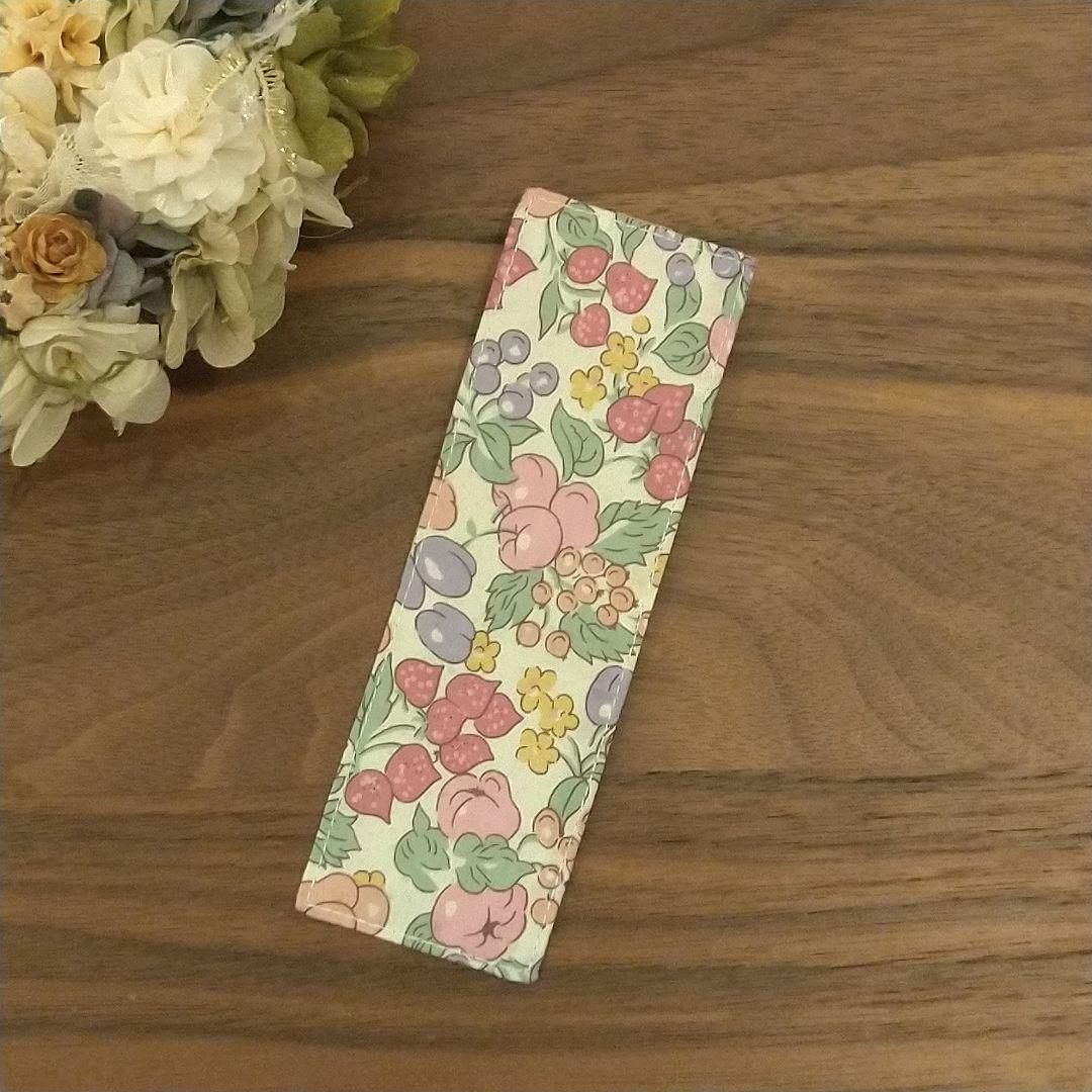 しおり　ブックマーカー❁パッチワーク　リバティプリント使用