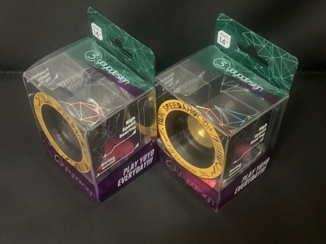 C3ヨーヨーデザイン　スピーダホリック　新旧2コセット