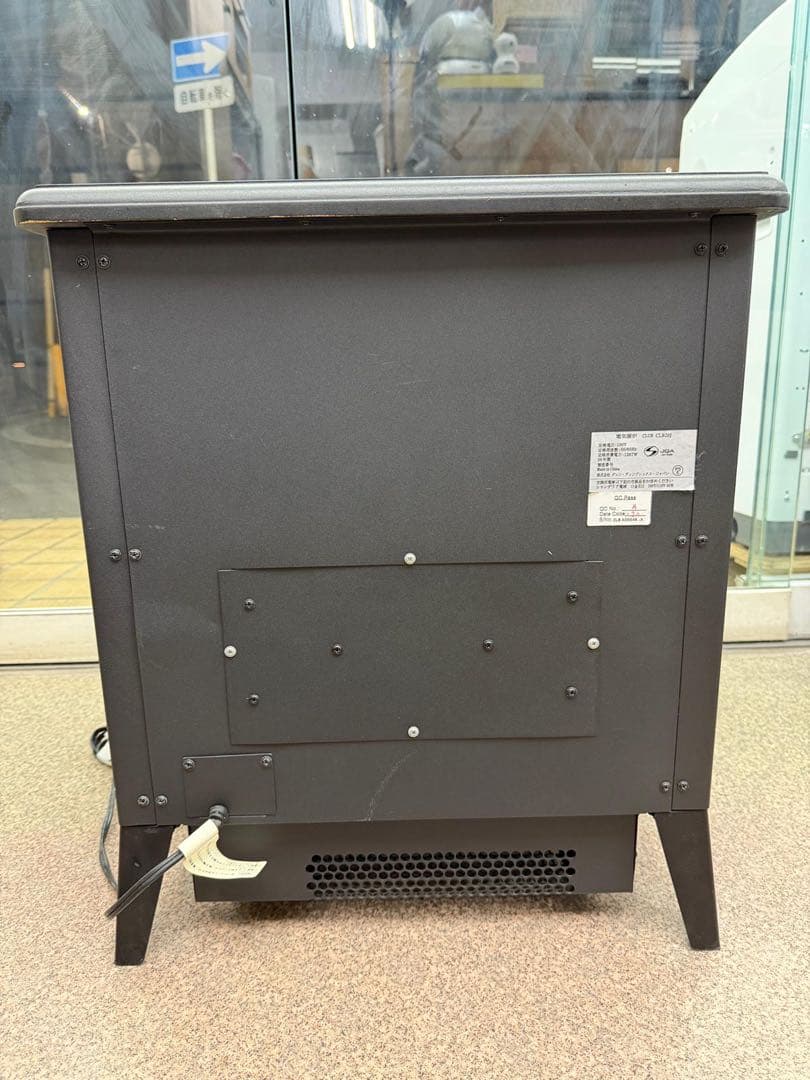 レトロスタイル 電気ヒーター コンパクト