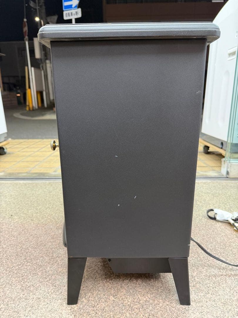 レトロスタイル 電気ヒーター コンパクト