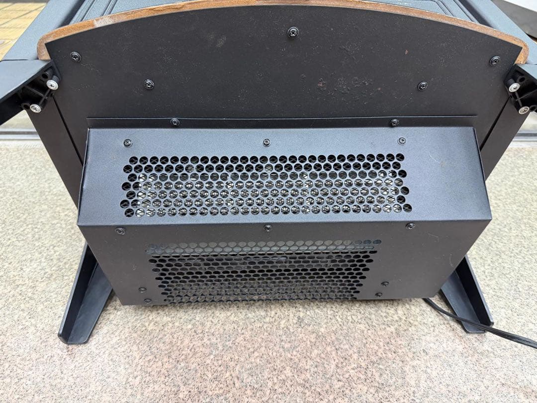 レトロスタイル 電気ヒーター コンパクト