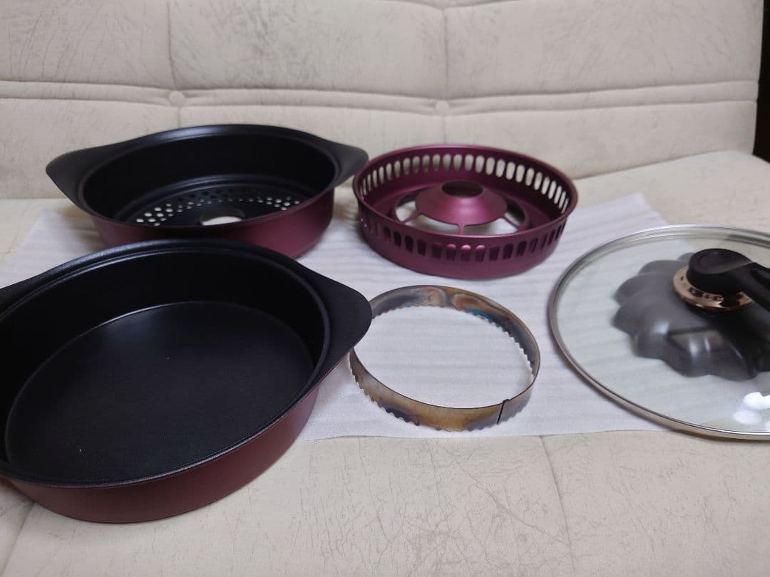 【新品・未使用品】 ヘルシーオーブン鍋 「ジョイクック　ヘラ」