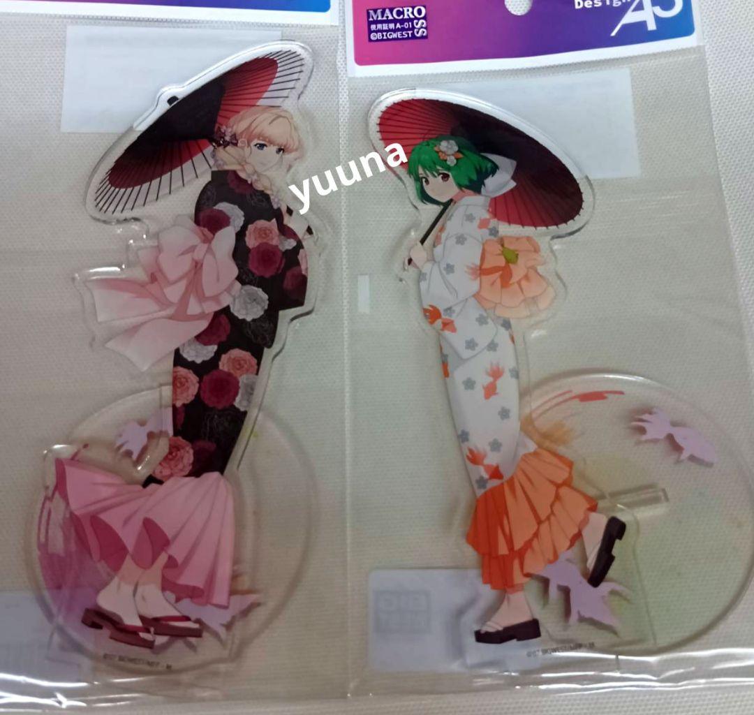 マクロス　祭の湯　秩父温泉　アクリルスタンド　シェリル　ランカ　2種セット