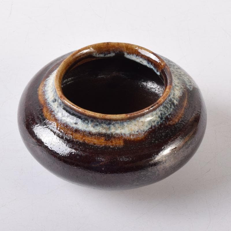 茶道具　瀬戸焼　大海茶入　仕覆・時代箱付　V　7308