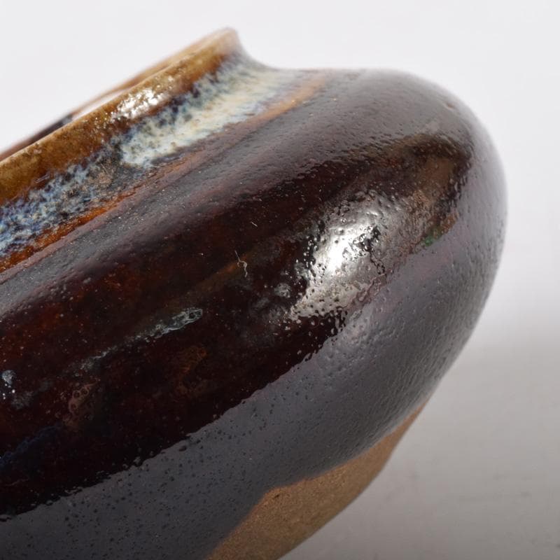 茶道具　瀬戸焼　大海茶入　仕覆・時代箱付　V　7308