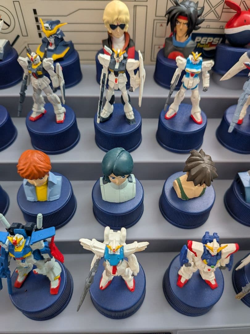 ガンダム 25th ボトルキャップコレクション ペプシ フルコンプ